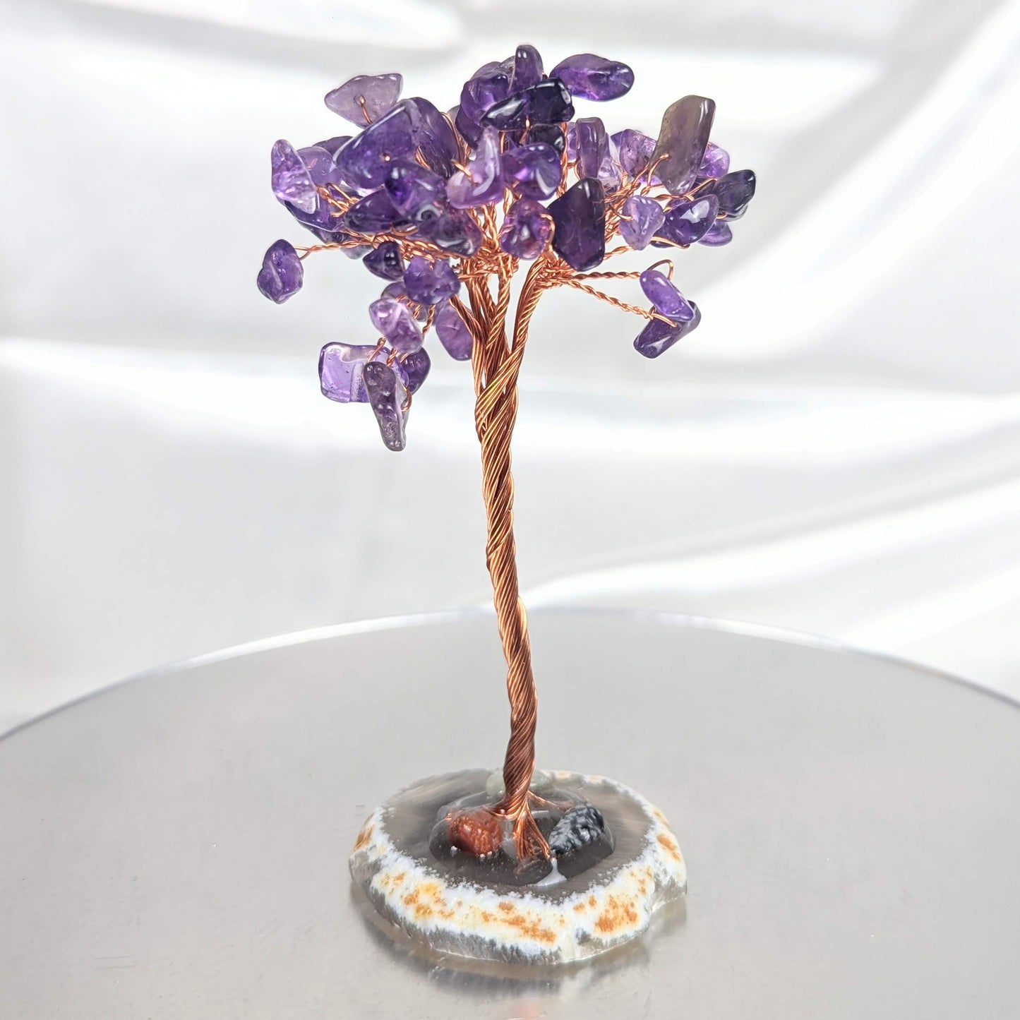 Small Amethyst Crystal Chip Gem Tree