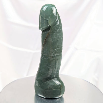 XL Green Aventurine Crystal Penis