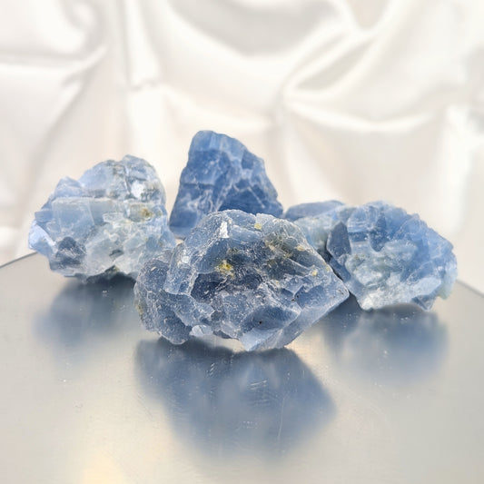 Rough Blue Calcite