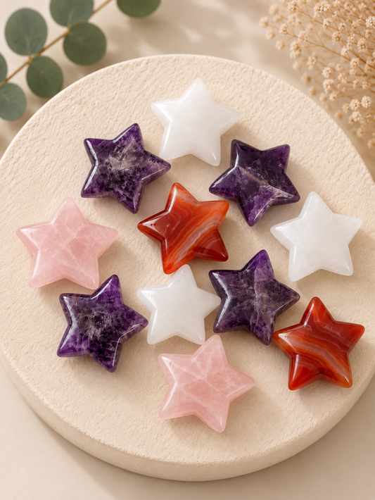 30mm Crystal Stars