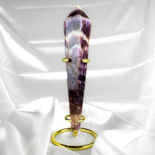Amethyst Wand with Stand - A