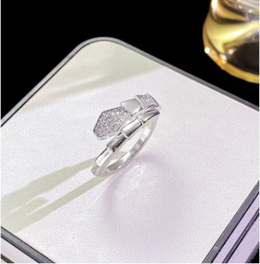 Silver Wrap Arrow Ring