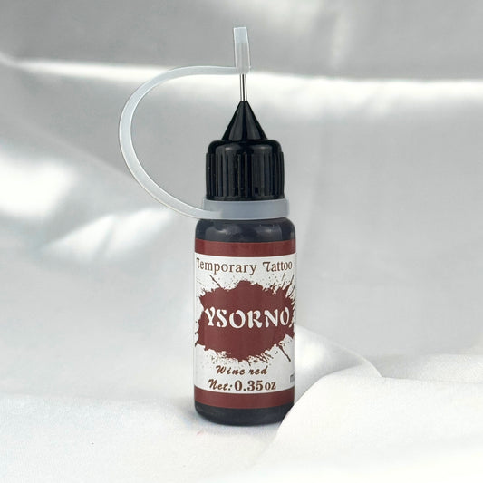 Wine Red Henna Bottle