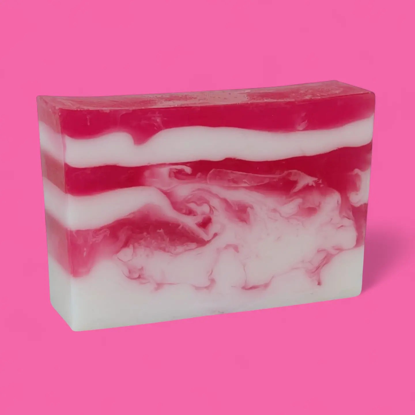 Raspberry Ripple Handmade Soap
