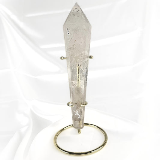 Clear Quartz Crystal Wand