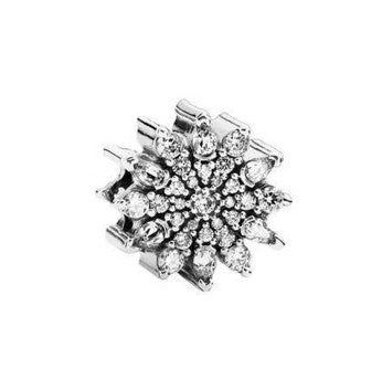 Diamante Daisy Flower Charm