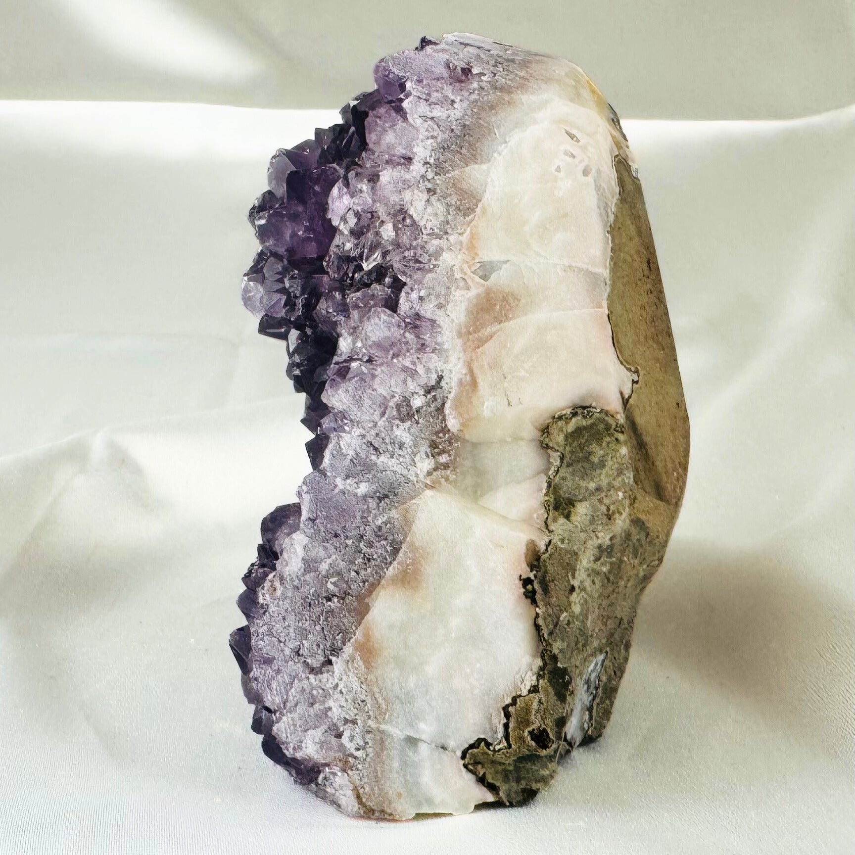Amethyst Cut Base Crystal Cluster 