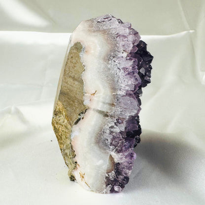 Amethyst Cut Base Crystal Cluster 