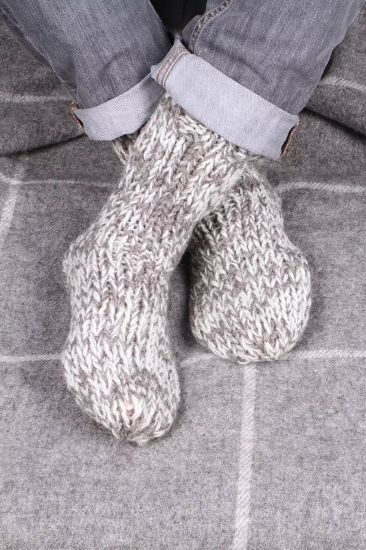 Donegal Sofa Socks - Grey