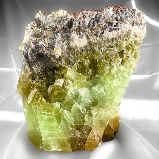 green calcite crystal 