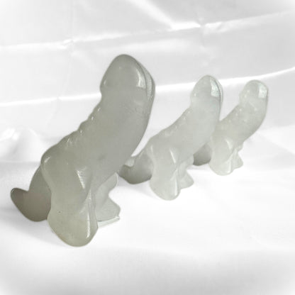 Small Clear Quartz Crystal  Dickalasaurus