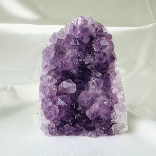 Amethyst Cut Base Cluster - F
