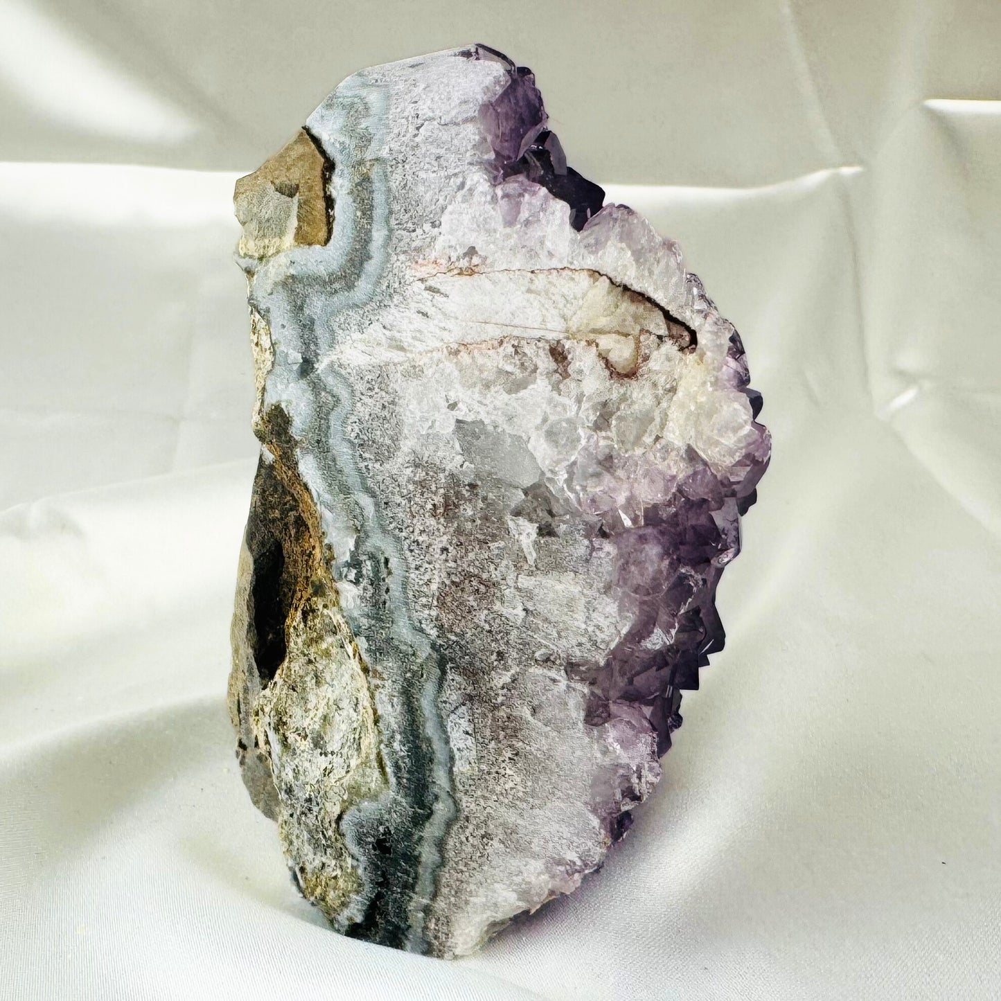 Amethyst Cut Base Crystal Cluster 