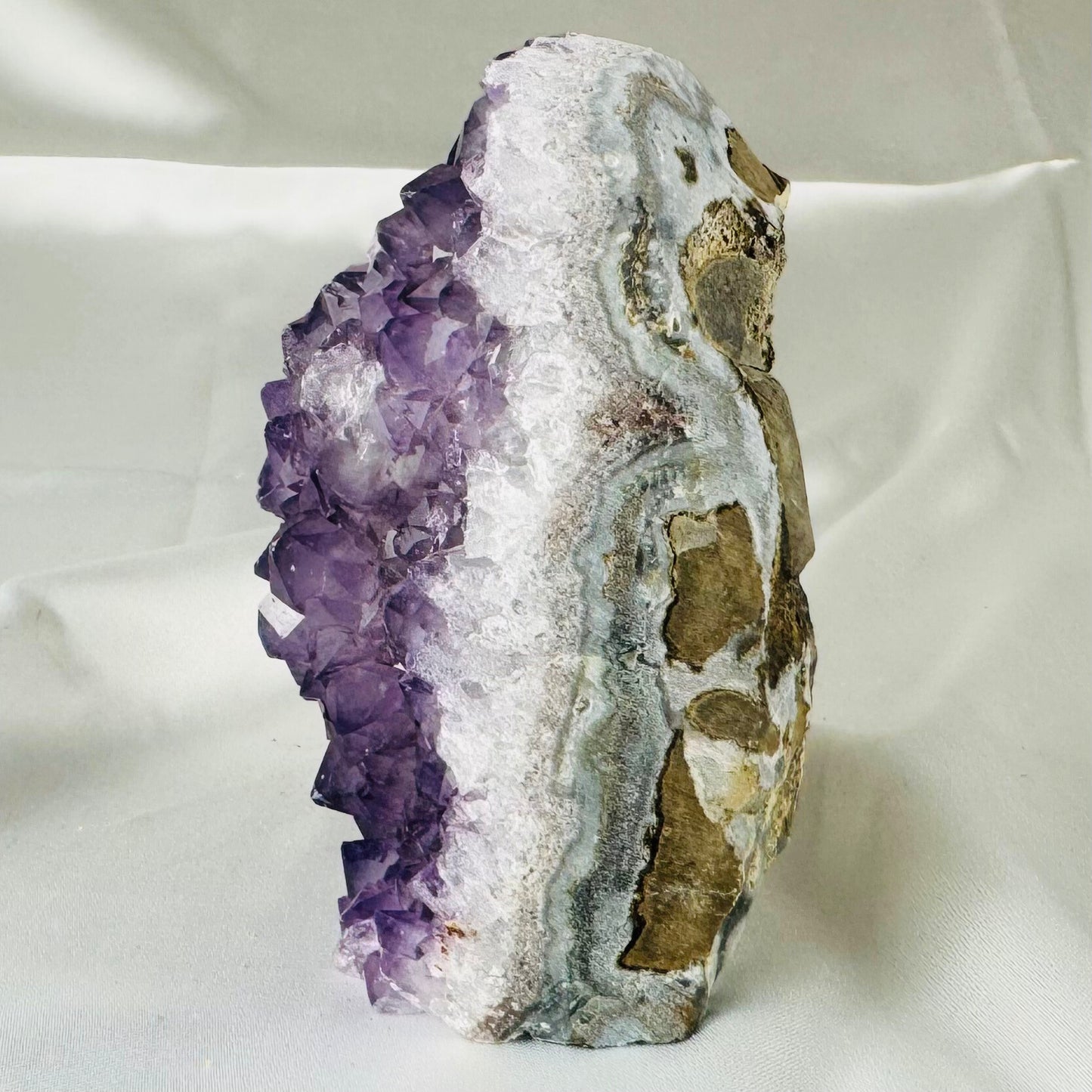 Amethyst Cut Base Crystal Cluster 