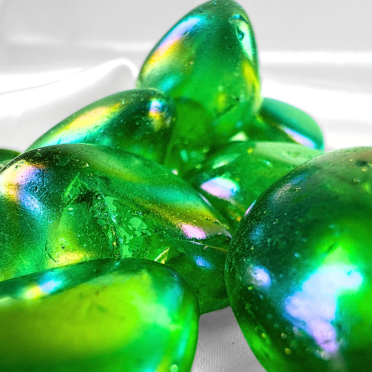 Green Aura Crystal Tumblestone