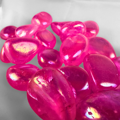 Pink Aura Crystal Tumblestone