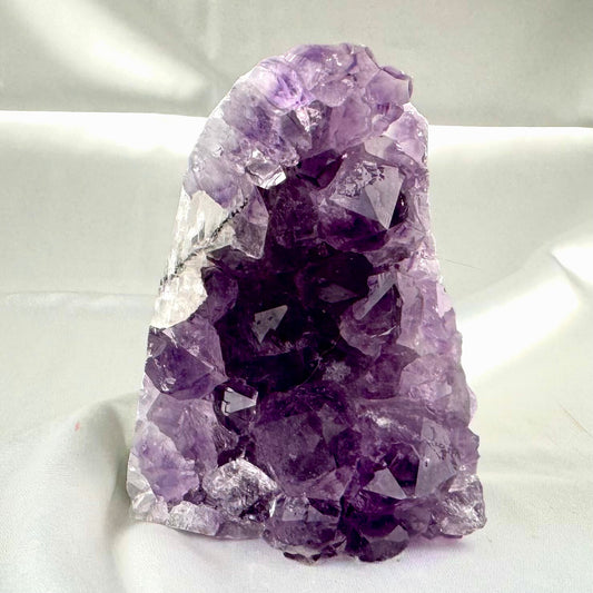 Amethyst Cut Base Cluster - J