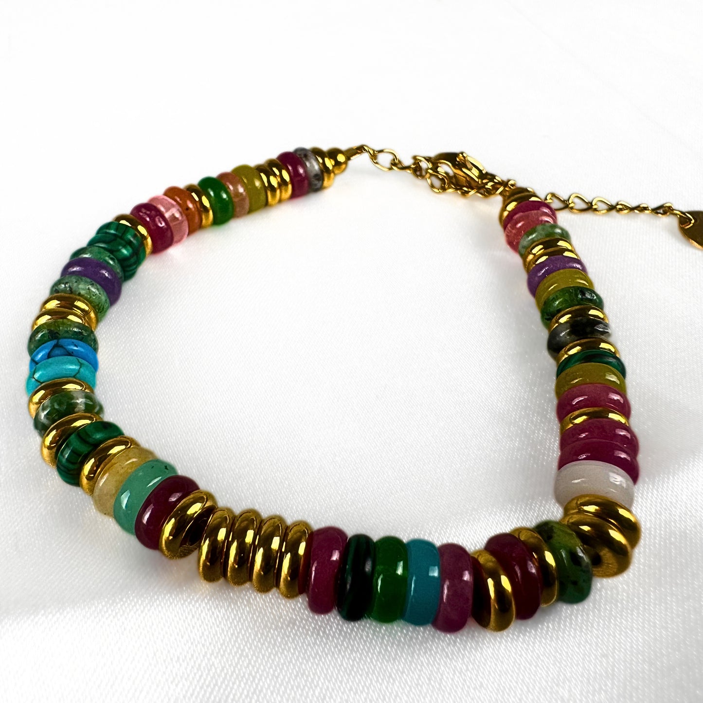 Disc Bracelet - Multicoloured