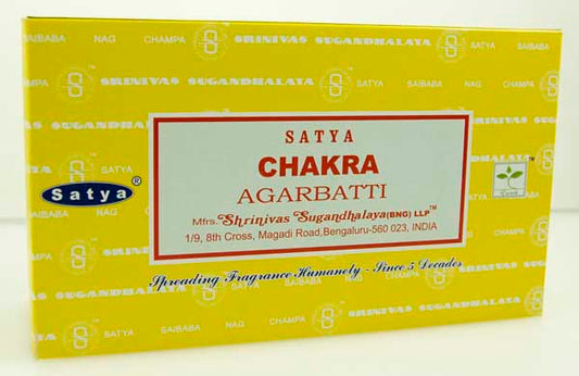 Satya Incense - Chakra