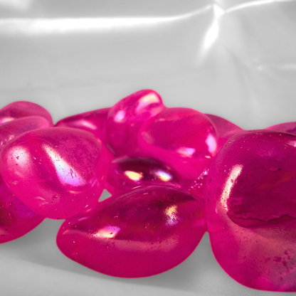 Pink Aura Crystal Tumblestone