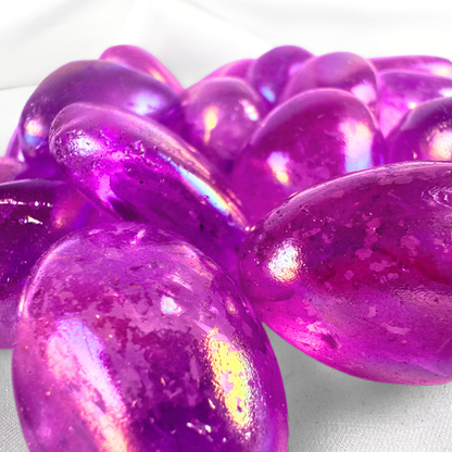 PURPLE AURA  Crystal Tumblestone