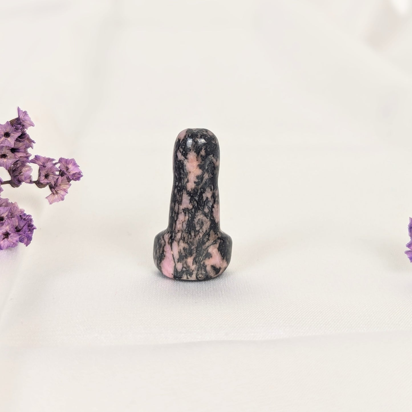 Rhodonite Mini Penis Carving