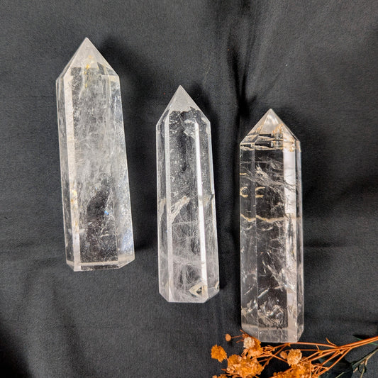 Clear Quartz Crystal Point