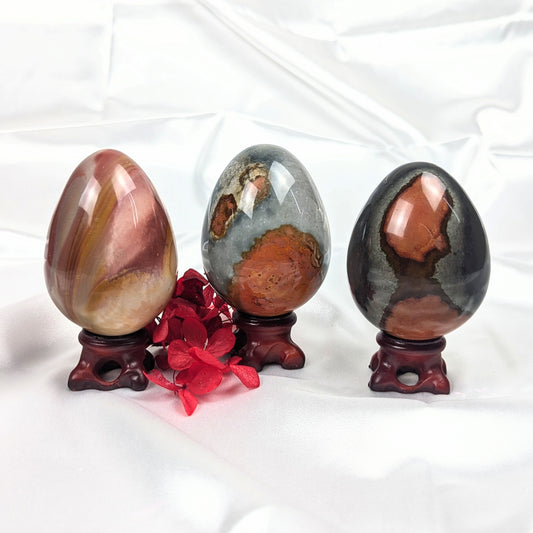 Ocean Stone Crystal  Eggs (Medium)