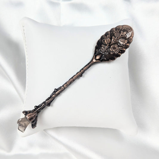 Clear Quartz Teaspoon