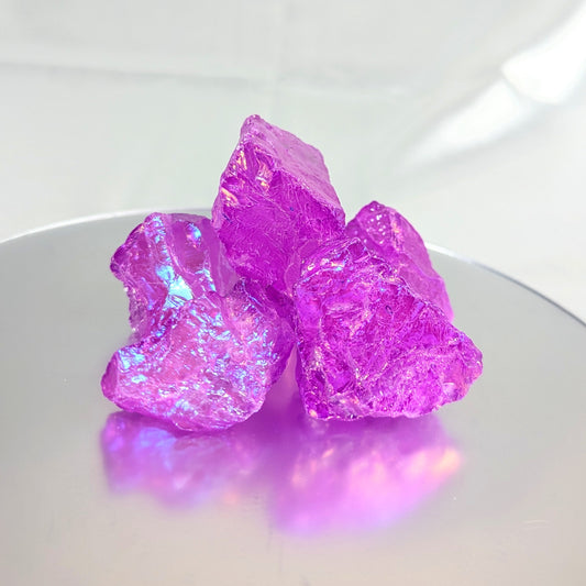 purple aura crystal