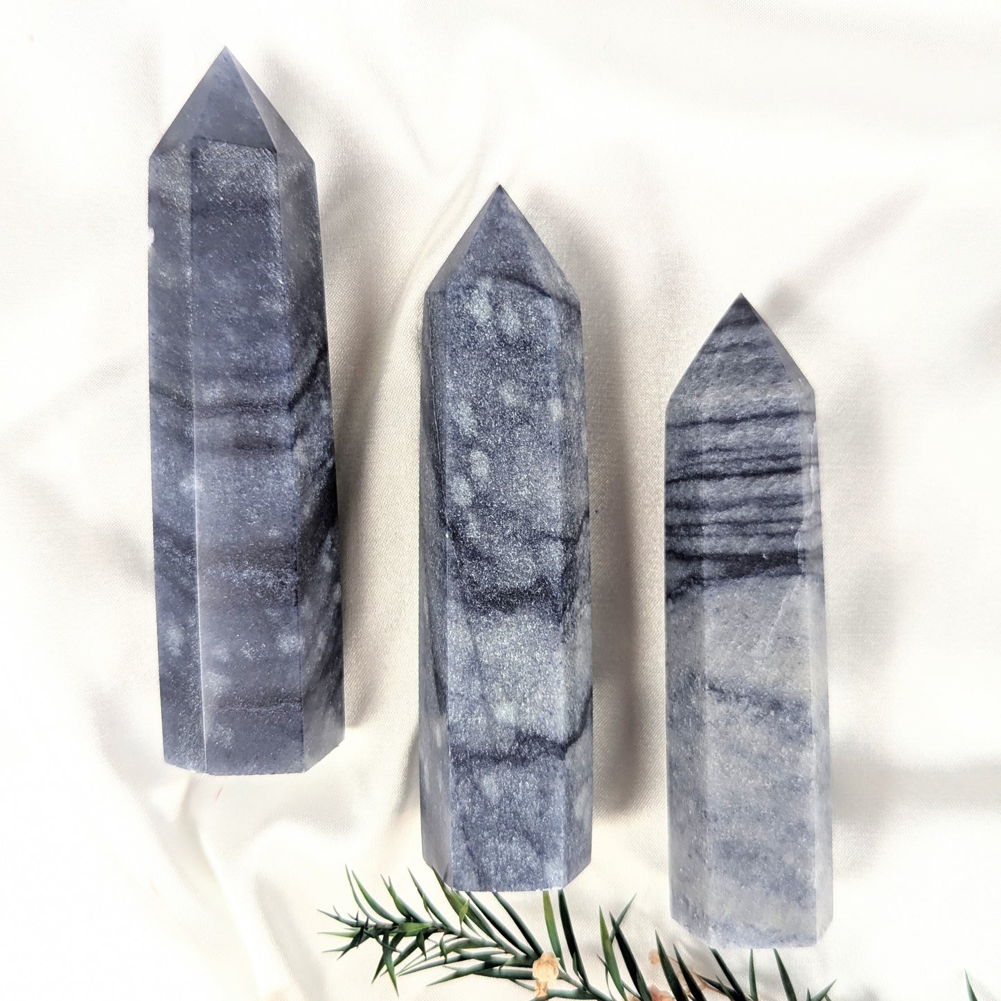 Blue Aventurine Crystal Point