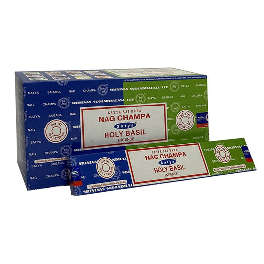 Satya Incense - Combo Holy Basil