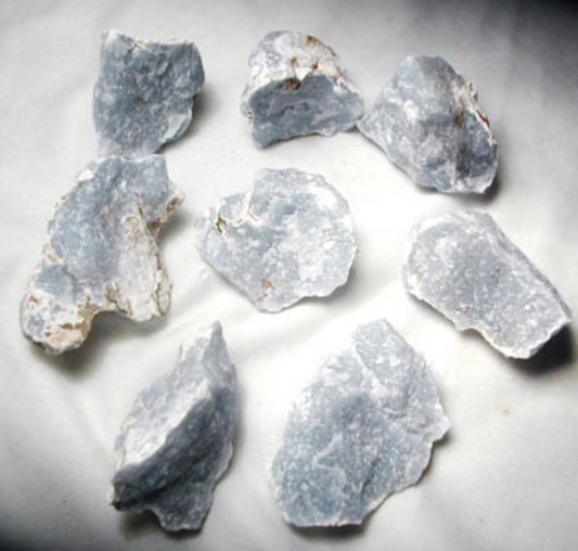 Rough Angelite Crystal  (Peru)