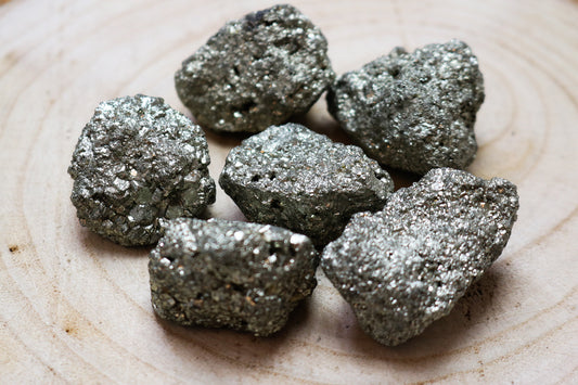 Rough Pyrite Crystal (Spain) 2-3cm