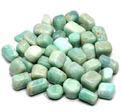 Amazonite Crystal Tumblestone - Dylan's Den Crystal Shop