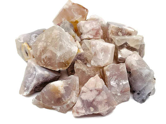 Rough Flower Agate Crystal