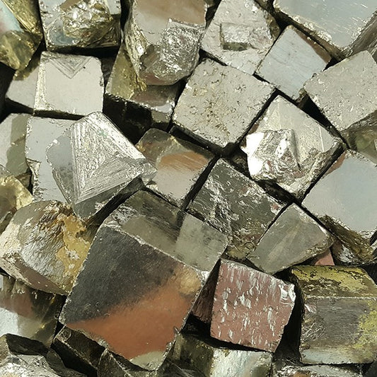 Pyrite Crystal Cubes (Spain) 2-3cm