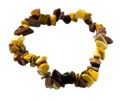 Mookaite Crystal Chip Bracelet