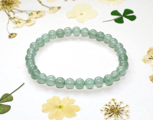 Green Aventurine Crystal Beaded Bracelets