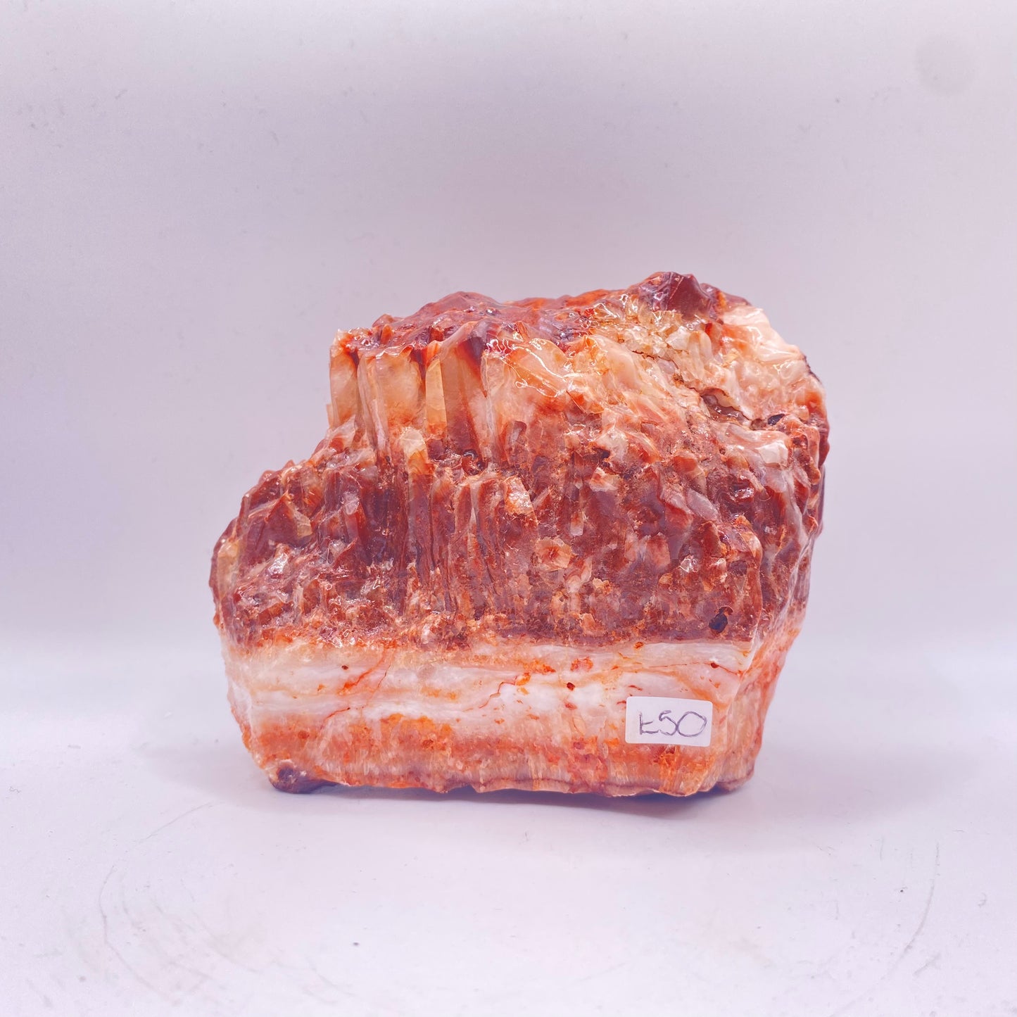 Red Calcite Crystal