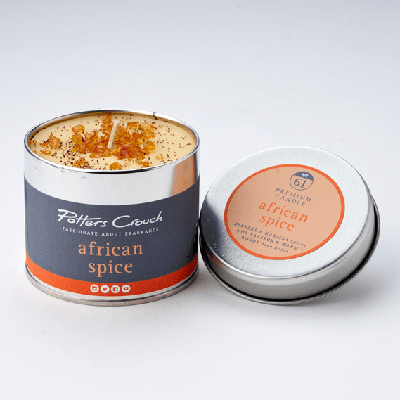 Potters Crouch Tin Candle - African Spice