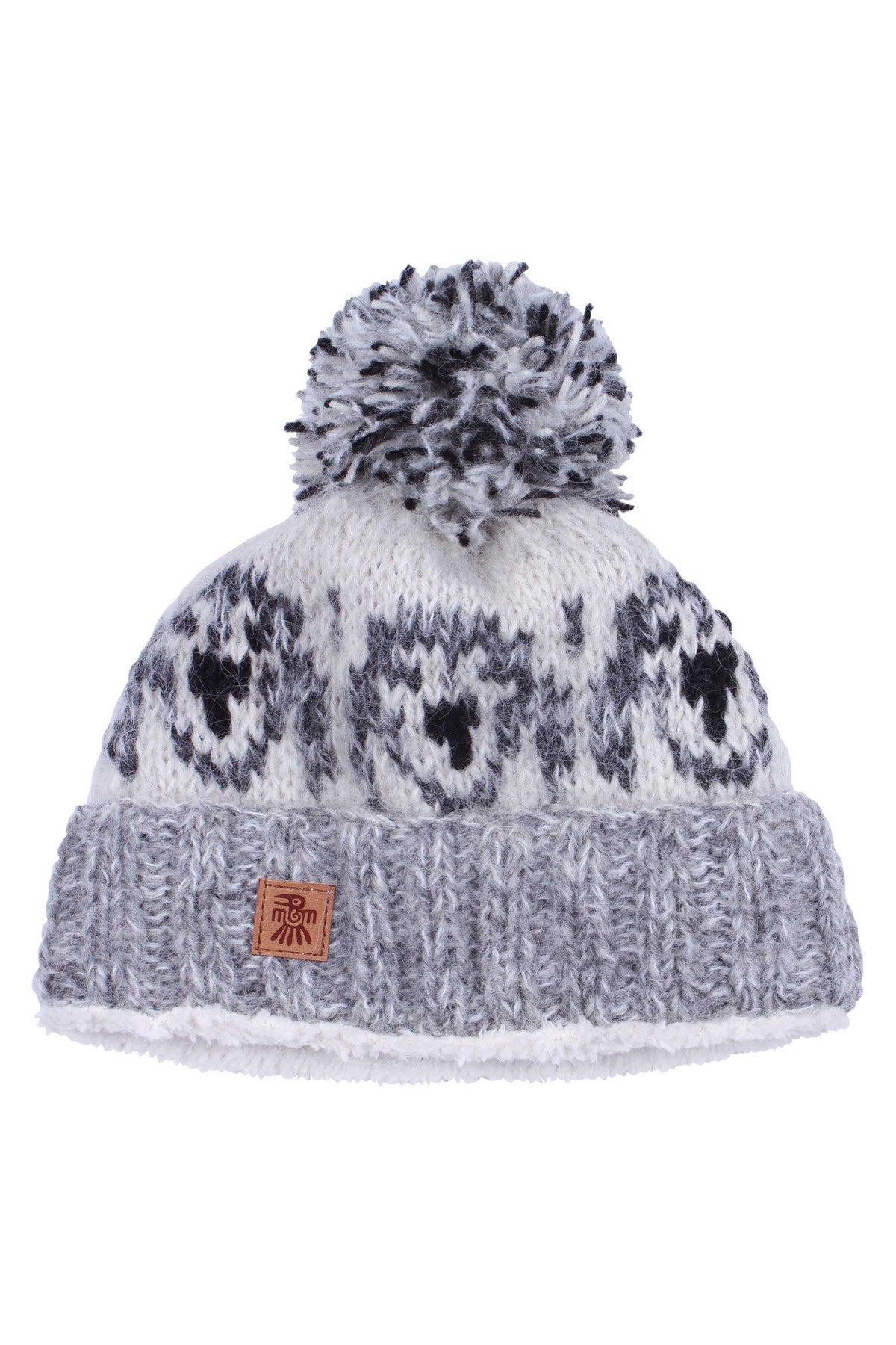 Hazy Hound Bobble Beanie - Smoke